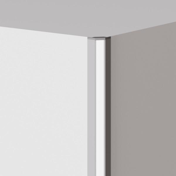 LED Eckprofil für moderne Kantenbeleuchtung im Schlafzimmer